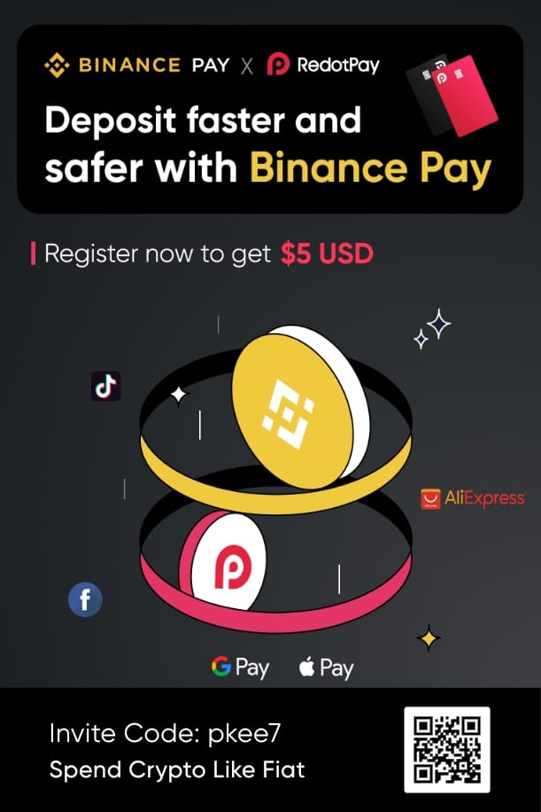 RedotPay Deposit Screen